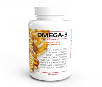 Омега-3 35% с витамином Е