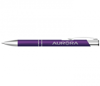 Ручка фирменная фиолетовая